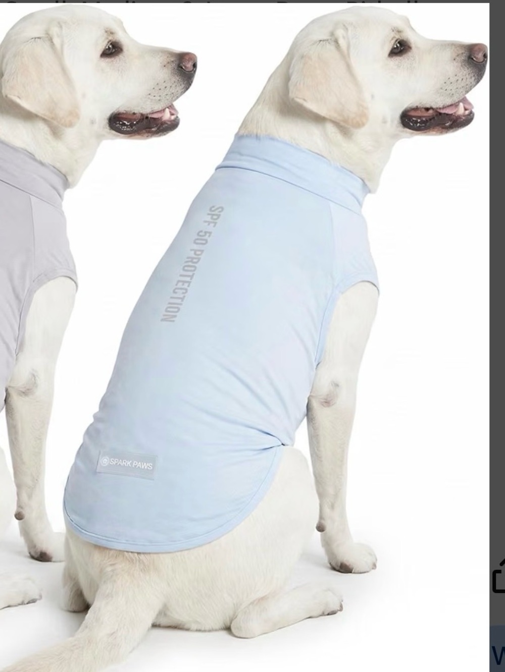 SPF Protection Dog T-shirt 3XL